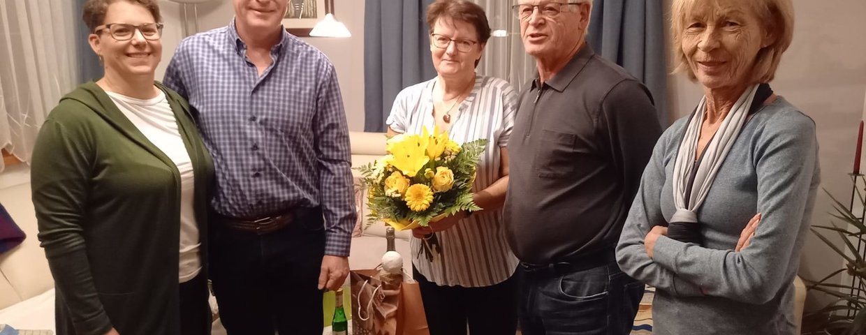 RENATE PEILER feiert ihren 60. Geburtstag